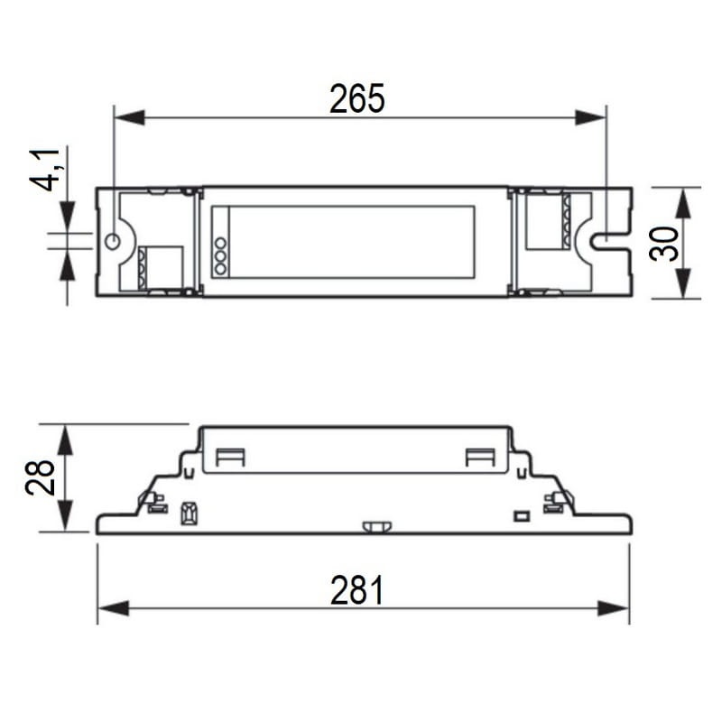 Philips HF-E 236 TL-D II 2x36W için 220-240V 50 / 60Hz