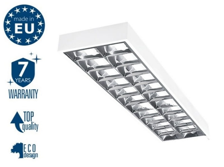 Oprawa rastrowa natynkowa NOTUS 2xT8 LED 120cm max 36W Kanlux