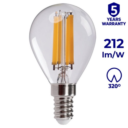 Żarówka LED XLED G45 E14 3,8W 806lm 4000K 320° Kanlux 37343