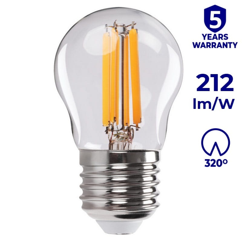 Żarówka LED XLED EX G45 E27 3,8W 806lm 2700K 320° Kanlux 37344