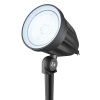 Oprawa dogruntowa FLORI LIGERO 6W 600lm 6000K 40° czarna IP65 Spectrum zaświecona