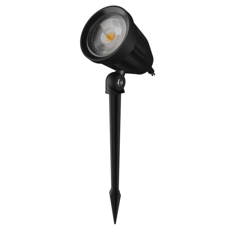 Oprawa dogruntowa FLORI LIGERO 6W 600lm 4000K 40° czarna IP65 Spectrum