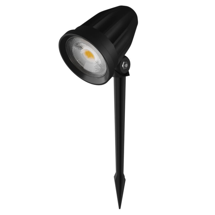 Oprawa dogruntowa FLORI LIGERO 6W 600lm 4000K 40° czarna IP65 Spectrum