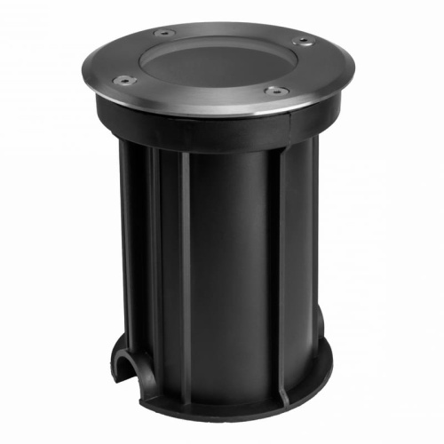 Oprawa najazdowa LUKKA CONNECT GU10 4W szara okrągła IP67 przelotowa Spectrum