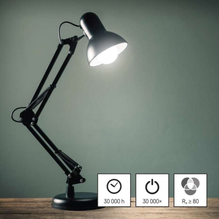Żarówka LED E27 Classic A60 9.5W=75W biała neutralna 4000K 1055lm EMOS informacje