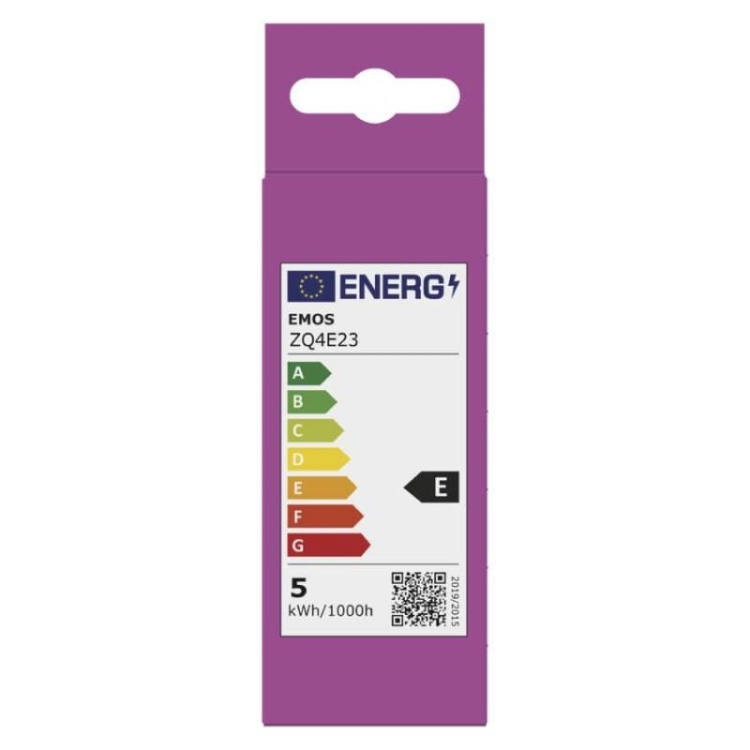 Żarówka LED E27 Classic świeczka 4.2W=60W biała neutralna 4000K 470lm EMOS opakowanie