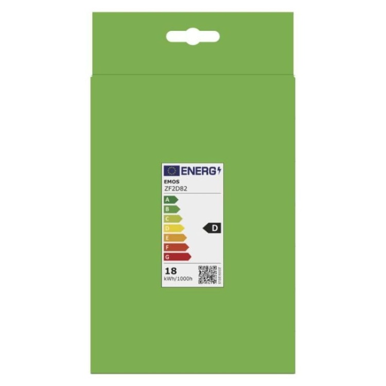 Żarówka E27 LED G125 18W=150W biała ciepła 2700K 2452lm EMOS opakowanie
