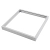 Ramka do montażu natynkowego paneli LED 60x60 typu backplate na klik biała G-TECH