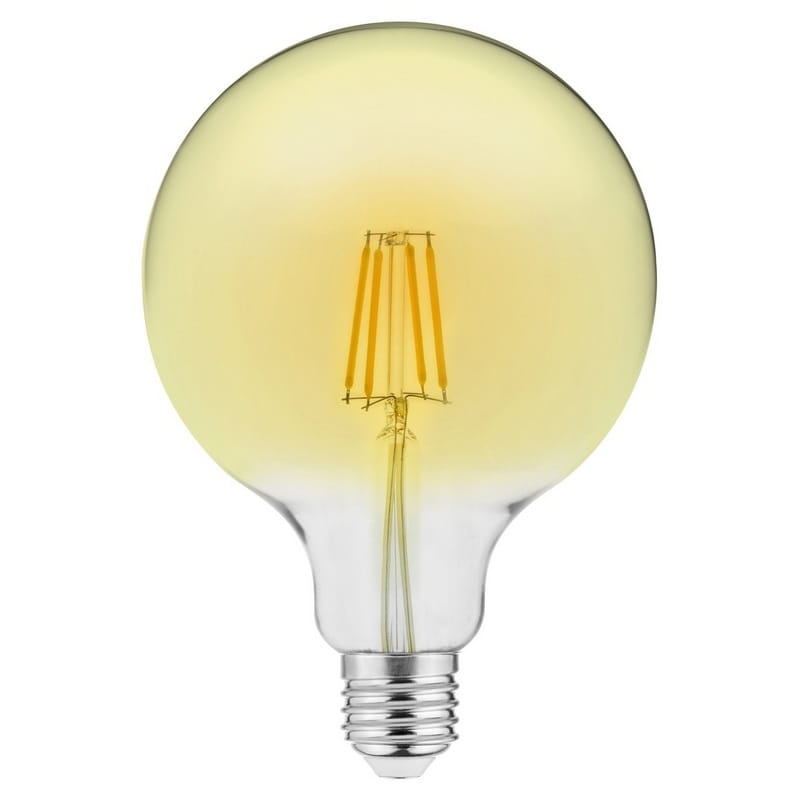 Żarówka LED G125 E27 4W 300lm b.ciepła 3000K 360° filament GTV
