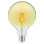 Żarówka LED G125 E27 4W 300lm b.ciepła 3000K 360° filament GTV