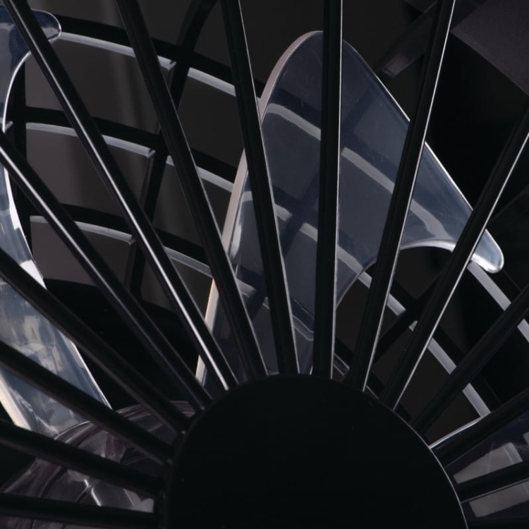 Plafoniera LED PLAVE z wentylatorem CCT+RGB 48W 2110lm ∅485mm Kanlux 38034 wentylator