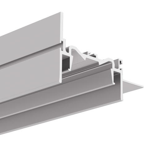 Profil FOLED-50-BOK na sufit napinany srebrny nieanodowany, bez przesłony KLUŚ