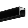 Profil LED LIPOD anodowany czarny, odcinki: 1m, 2m, 3m