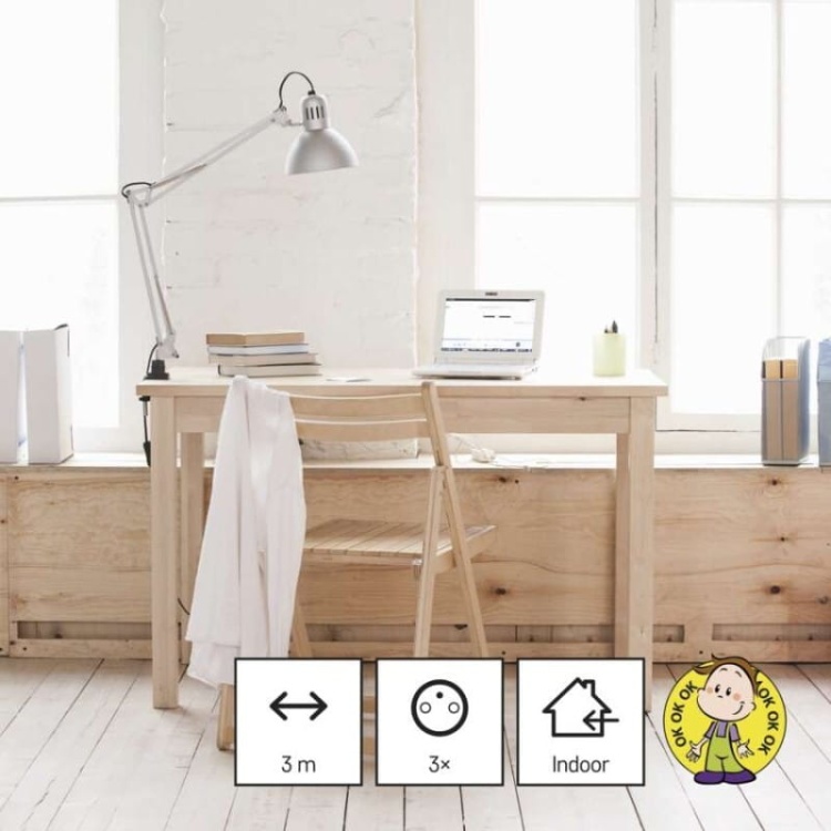 Przedłużacz P0313R 3G 3m 1,5mm² biały EMOS informacje