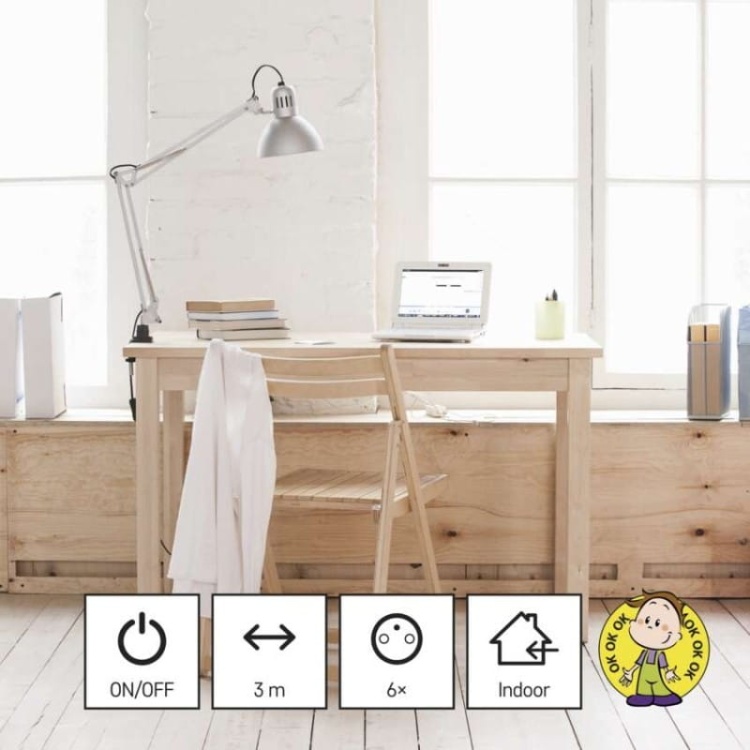 Przedłużacz P1613 z wyłącznikiem 6G 3m Emos informacje