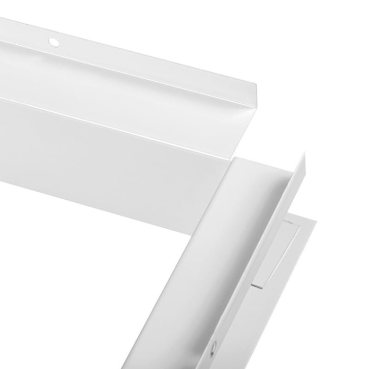 Ramka natynkowa ADTR SKY 60x60 biała h=56mm Kanlux 27618 zbliżenie