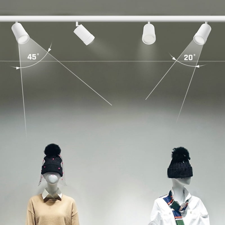 Reflektor PAVA BASIC 20W CCT 2225lm na szyny 3-fazowe biały Spectrum aranżacja