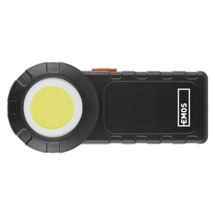 Latarka plastikowa P4715 LED COB 3x AAA EMOS front