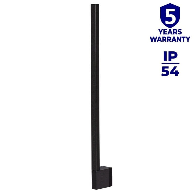 Oprawa elewacyjna YALTE S 60cm 8W 370lm 4000K czarna IP54 Kanlux 38890