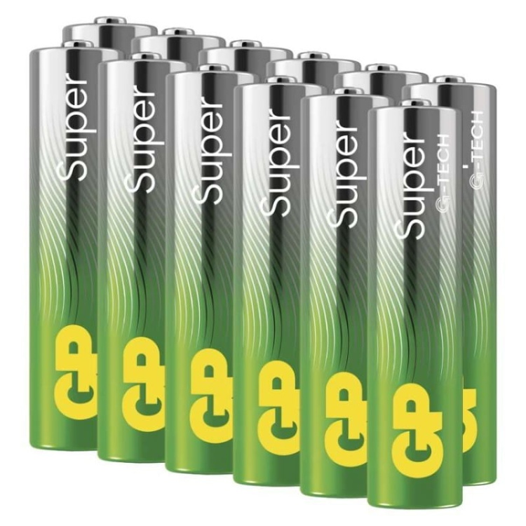 GP Bateria alkaliczna SUPER AAA (LR03) 12PP MB