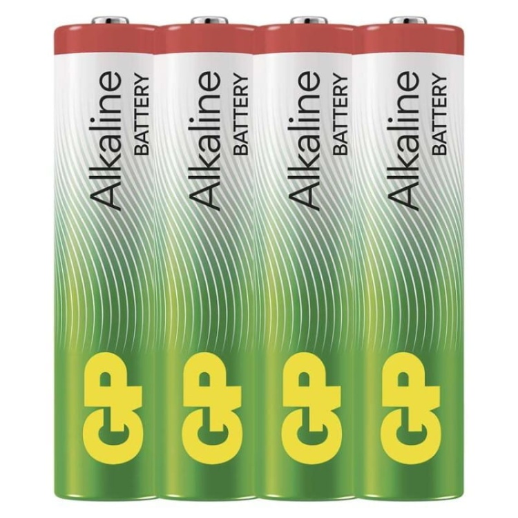 GP Bateria alkaliczna RED ALKALINE AAA (LR03) 4BL