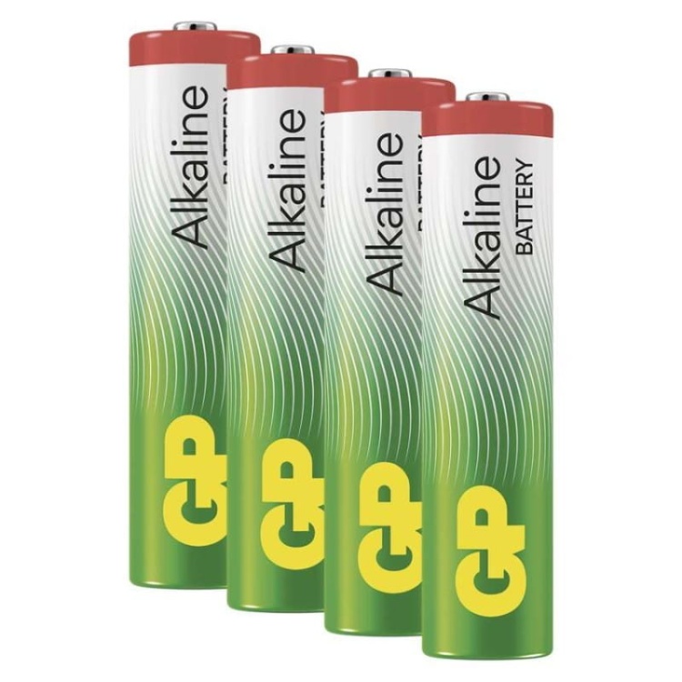 GP Bateria alkaliczna RED ALKALINE AAA (LR03) 4BL
