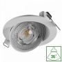 Oprawa downlight MOBILO LED 6.5W CCT ruchoma biała IP20 Spectrum