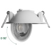 Oprawa downlight MOBILO LED 6.5W CCT ruchoma biała IP20 Spectrum regulacja