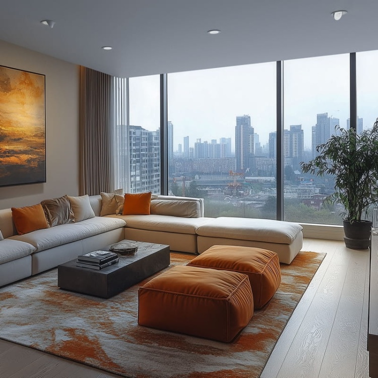 Oprawa downlight MOBILO LED 6.5W CCT ruchoma biała IP20 Spectrum aranżacja