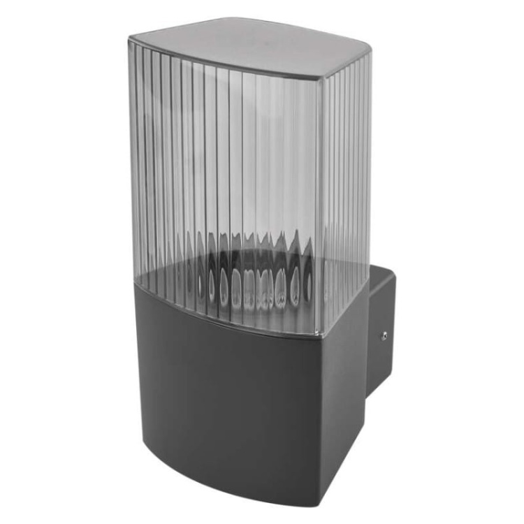 Oprawa elewacyjna ogrodowa LANA 22cm E27 max. 25W antracyt IP54 Emos