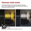 Oprawa elewacyjna ogrodowa LANA 22cm E27 max. 25W antracyt IP54 Emos informacje