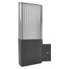 Oprawa elewacyjna ogrodowa LANA 22cm E27 max. 25W antracyt IP54 Emos bok
