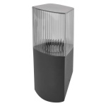 Oprawa elewacyjna ogrodowa LANA 28.5cm E27 max. 25W antracyt IP54 Emos