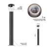 Słupek ogrodowy ARTEO 80cm E27 max. 15W antracyt IP44 Emos informacje