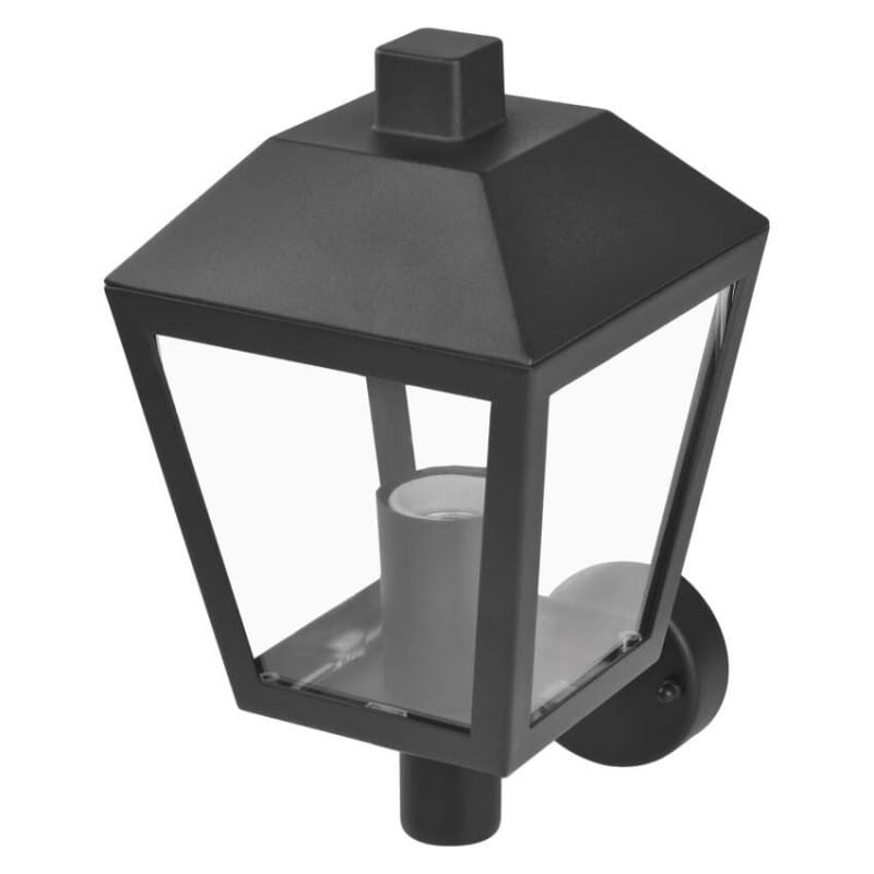Oprawa elewacyjna ogrodowa ADENIA 28cm E27 15W IP44 czarna Emos