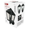 Oprawa elewacyjna ogrodowa ADENIA 28cm E27 15W IP44 czarna Emos opakowanie