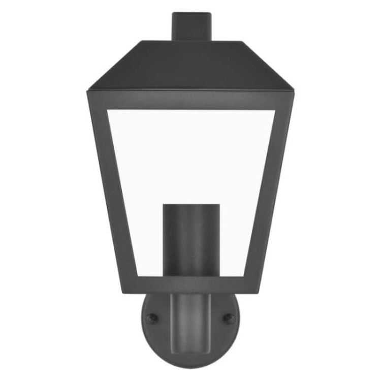 Oprawa elewacyjna ogrodowa ADENIA 28cm E27 15W IP44 czarna Emos front