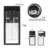 Oprawa elewacyjna ogrodowa TILLIA 27cm E27 7W IP44 czarna Emos informacje