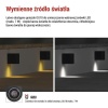 Oprawa naścienna jednokierunkowa OCULUS GU10 35W IP44 czarna Emos informacje