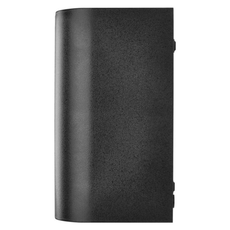 Oprawa naścienna dwukierunkowa OCULUS GU10 2x 35W IP44 czarna Emos bok