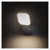 Oprawa elewacyjna LED NIKA 12.5W 3000K 900lm antracyt IP44 Emos zaświecona