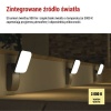 Oprawa elewacyjna LED NIKA 12.5W 3000K 900lm antracyt IP44 Emos informacje