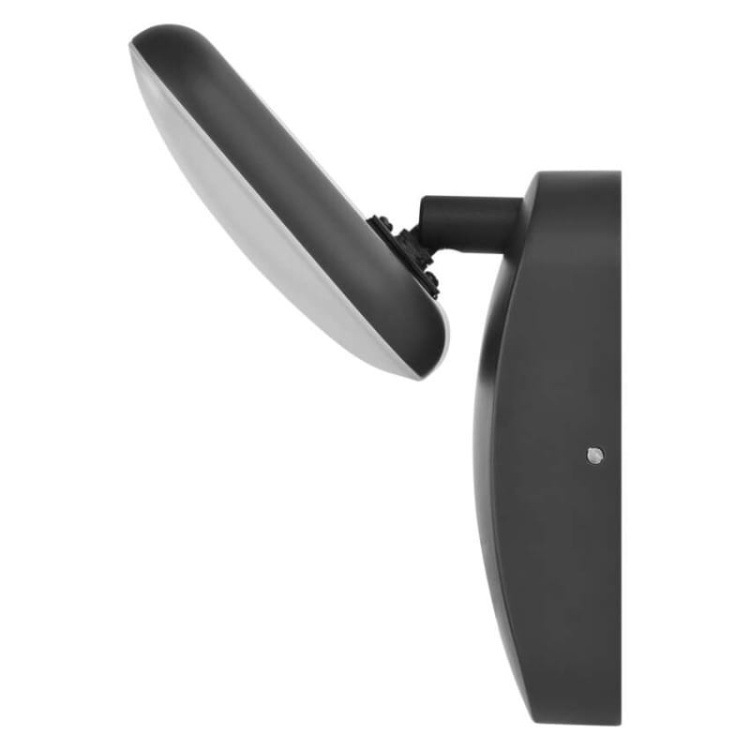 Oprawa elewacyjna LED NIKA 12.5W 3000K 900lm antracyt IP44 Emos bok