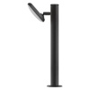 Słupek ogrodowy LED NIKA 50cm 12.5W 3000K 900lm antracyt IP44 Emos bok
