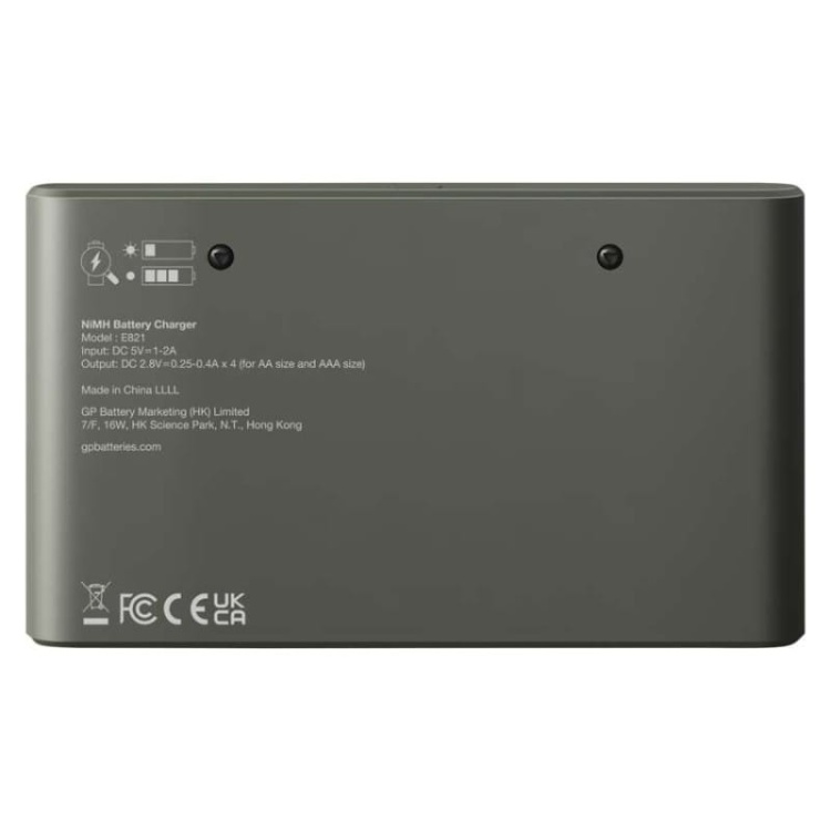 Zestaw GP E821 4xAA 2100mAh i 4xAAA 850mAh