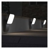 Oprawa elewacyjna LED NIKA 12.5W 3000K 900lm antracyt IP44 Emos aranżacja