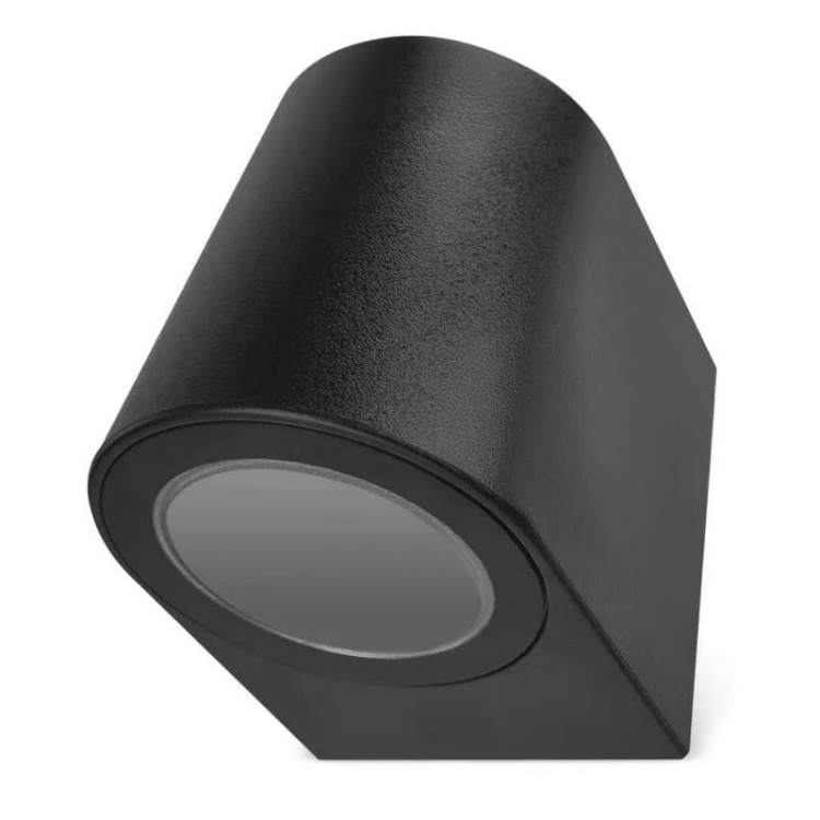 Oprawa naścienna jednokierunkowa OCULUS GU10 35W IP44 czarna Emos
