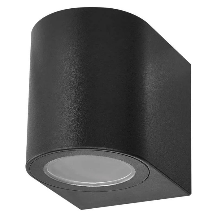 Oprawa naścienna jednokierunkowa OCULUS GU10 35W IP44 czarna Emos