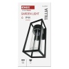 Oprawa elewacyjna ogrodowa TILLIA 27cm E27 7W IP44 czarna Emos opakowanie