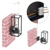 Oprawa elewacyjna ogrodowa TILLIA 27cm E27 7W IP44 czarna Emos montowanie